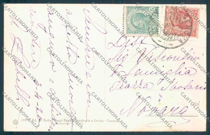 Savona Varazze cartolina ZQ0456 – retro