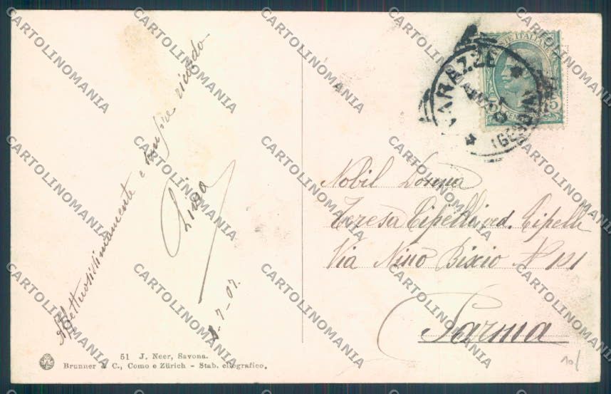 Savona Varazze cartolina ZQ0457 – retro