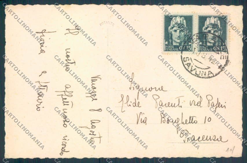 Savona Varazze cartolina ZQ0462 – retro