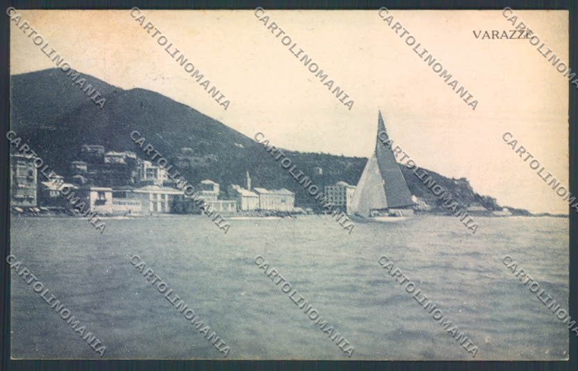 Savona Varazze Barca cartolina ZQ0497 – fronte