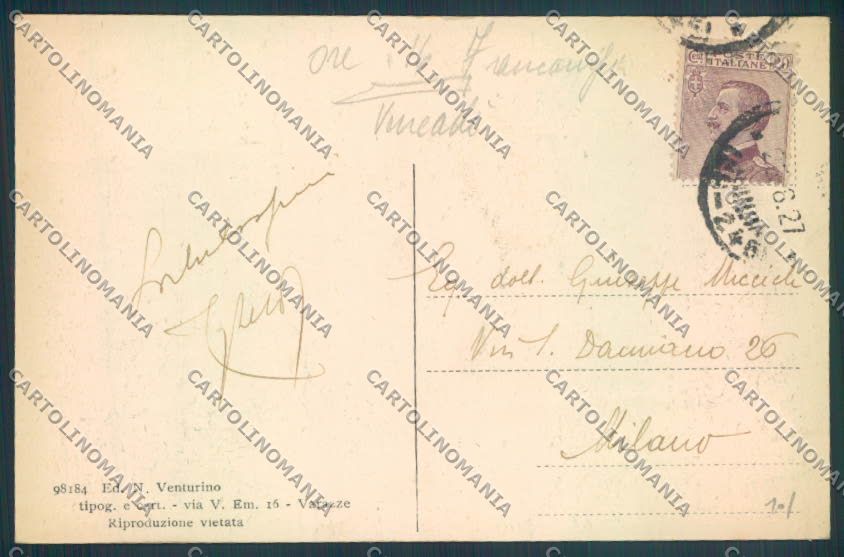 Savona Varazze cartolina ZQ0502 – retro