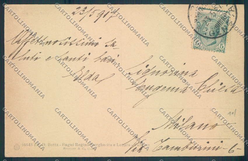 Savona Varazze cartolina ZQ0524 – retro