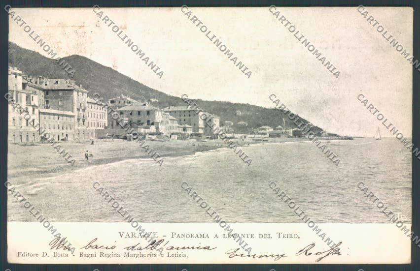 Savona Varazze cartolina ZQ0533 – fronte