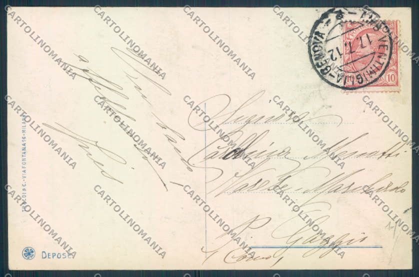 Savona Varazze PIEGA Foto cartolina ZQ0551 – retro