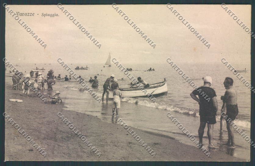 Savona Varazze Barca cartolina ZQ0554 – fronte