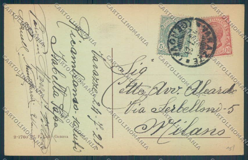 Savona Varazze cartolina ZQ0557 – retro