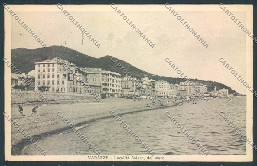 Savona Varazze Solaro cartolina ZQ0563 – fronte