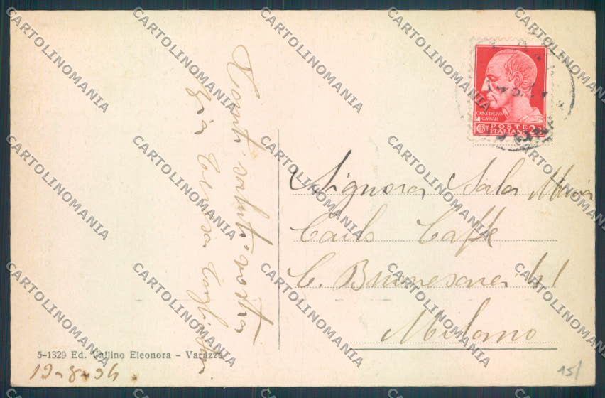 Savona Varazze Barca cartolina ZQ0568 – retro
