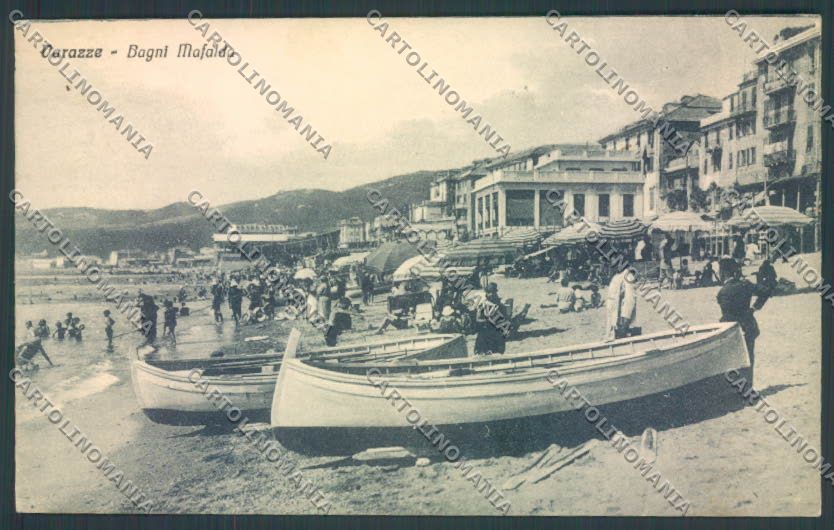 Savona Varazze Barca cartolina ZQ0572 – fronte
