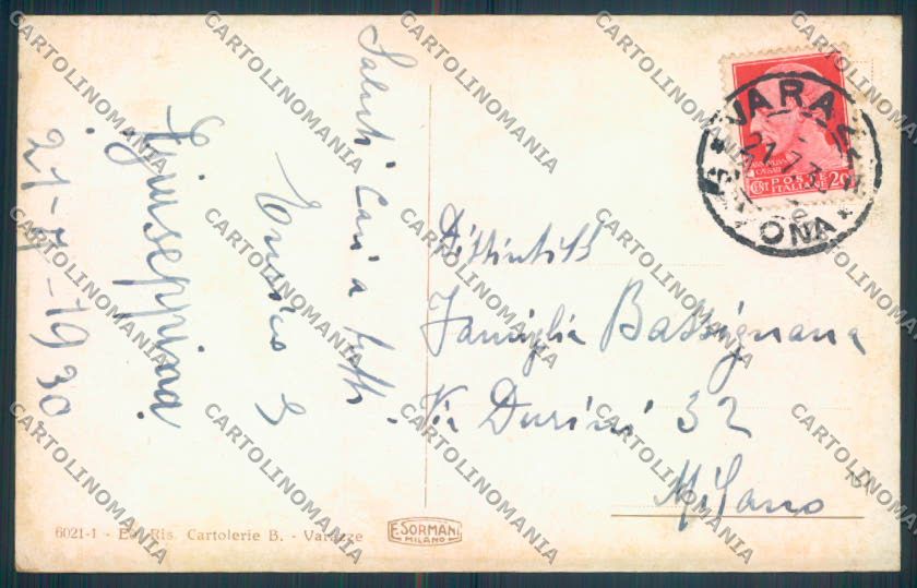 Savona Varazze cartolina ZQ0582 – retro