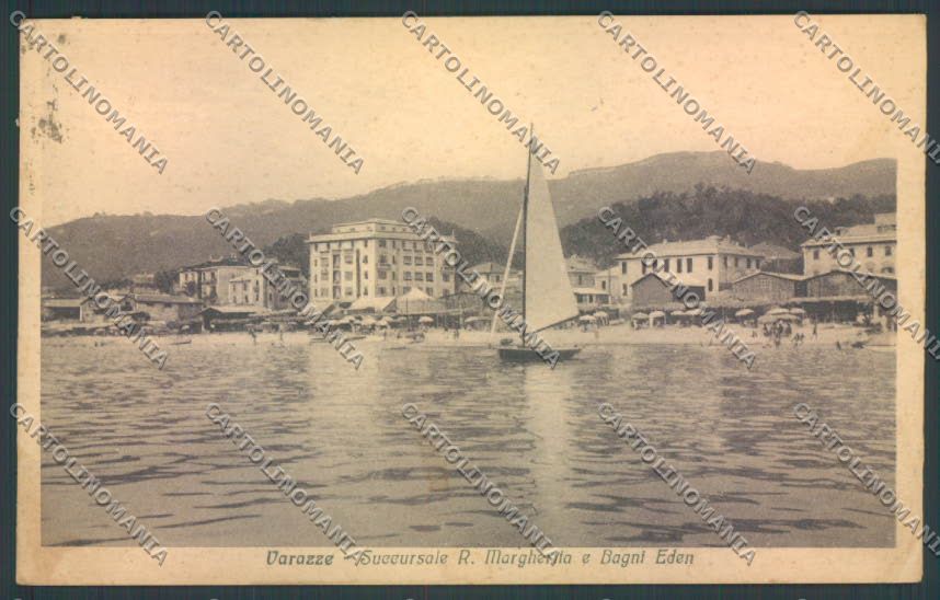 Savona Varazze Barca cartolina ZQ0590 – fronte