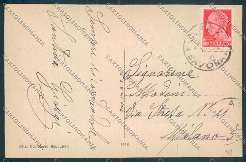 Savona Varazze cartolina ZQ0596 – retro