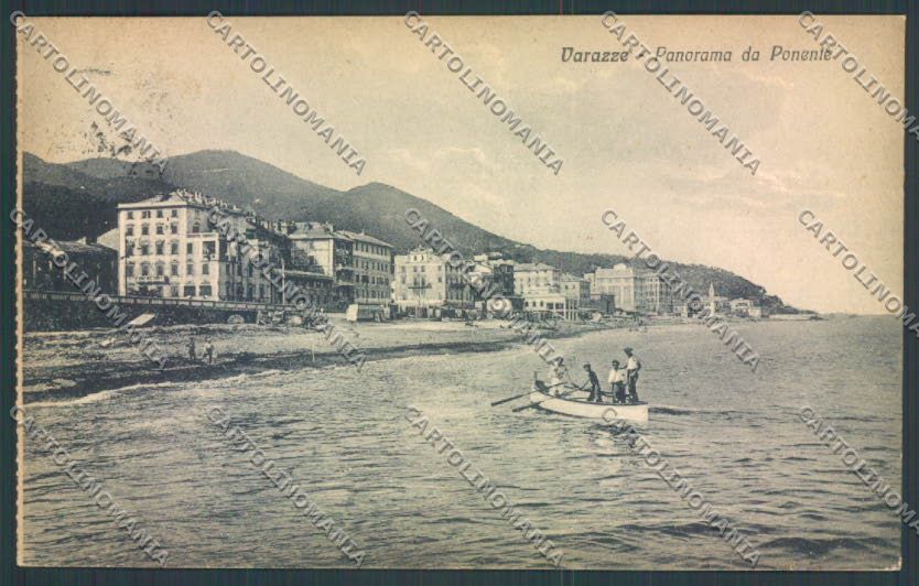 Savona Varazze Barca cartolina ZQ0600 – fronte