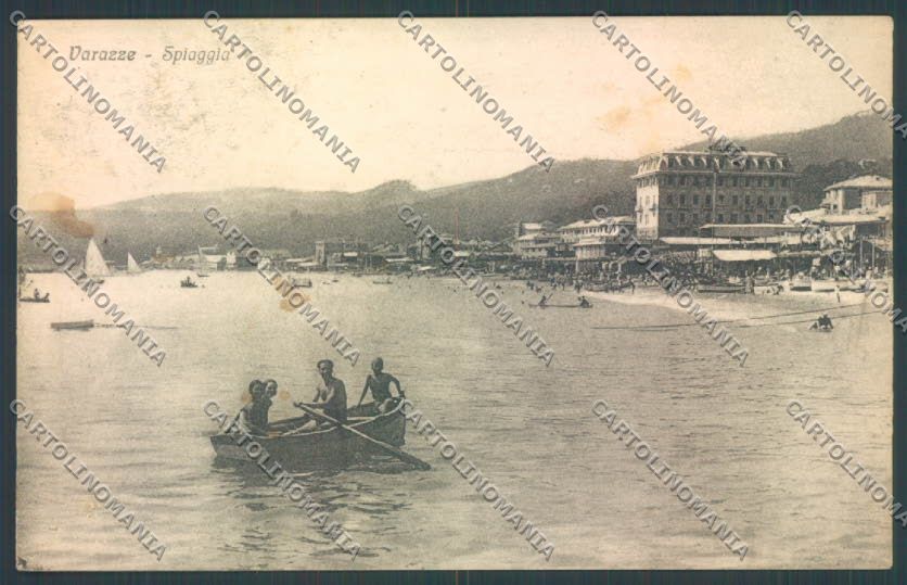 Savona Varazze Barca cartolina ZQ0617 – fronte