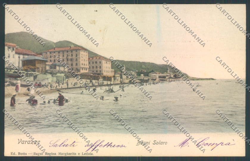 Savona Varazze Solaro cartolina ZQ0619 – fronte