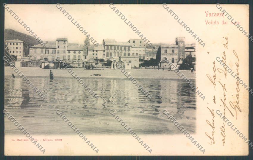 Savona Varazze cartolina ZQ0624 – fronte