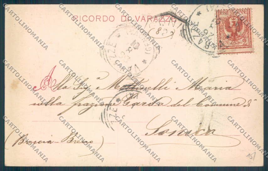 Savona Varazze cartolina ZQ0624 – retro