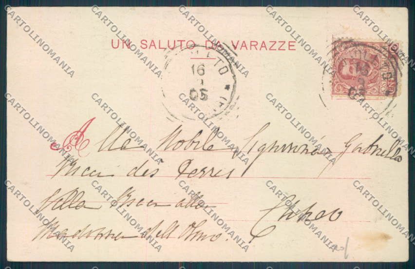 Savona Varazze cartolina ZQ0639 – retro