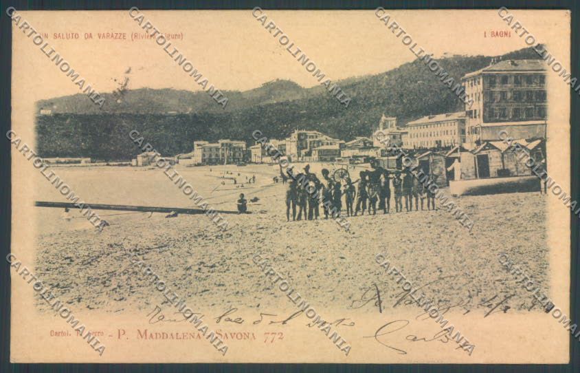 Savona Varazze cartolina ZQ0643 – fronte