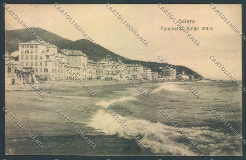 Savona Varazze Solaro cartolina ZQ0647 – fronte