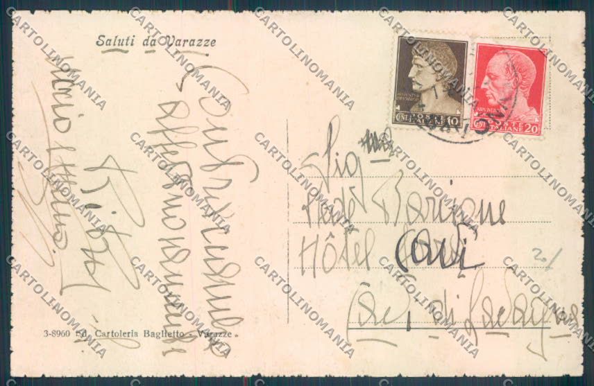 Savona Varazze cartolina ZQ0650 – retro