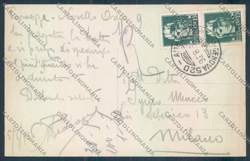 Savona Varazze cartolina ZQ0653 – retro