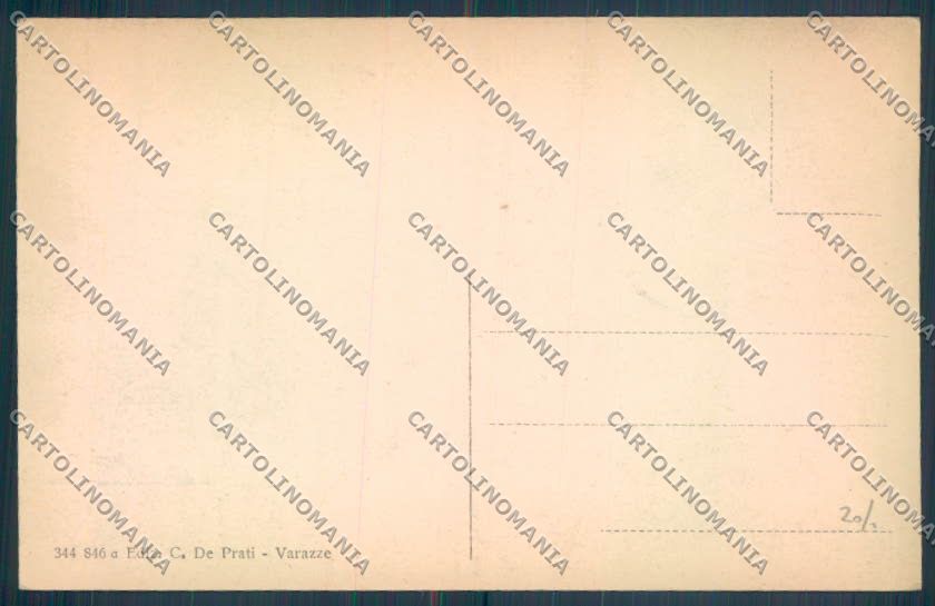 Savona Varazze PIEGA cartolina ZQ0657 – retro