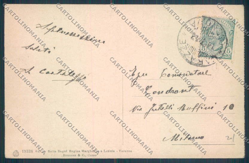 Savona Varazze cartolina ZQ0661 – retro