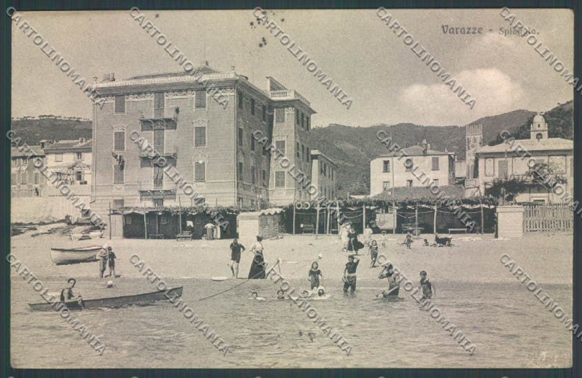 Savona Varazze Barca cartolina ZQ0666 – fronte