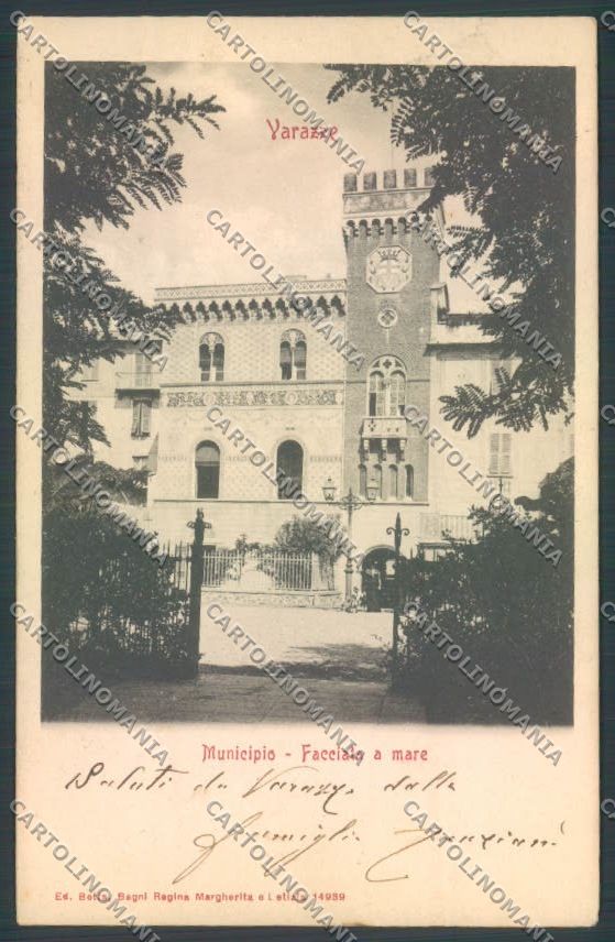 Savona Varazze cartolina ZQ0674 – fronte