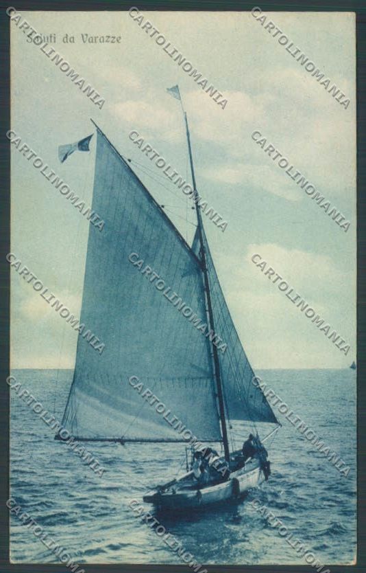 Savona Varazze Barca cartolina ZQ0675 – fronte
