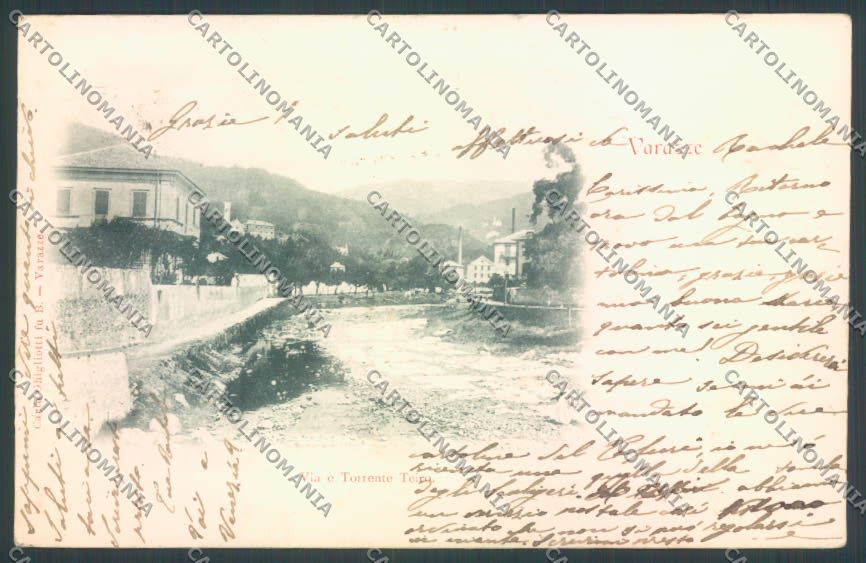 Savona Varazze cartolina ZQ0676 – fronte