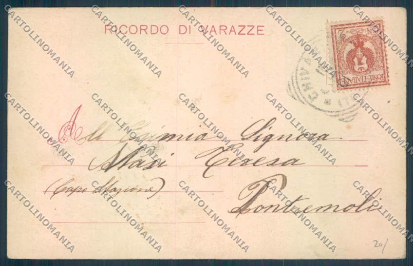 Savona Varazze cartolina ZQ0678 – retro