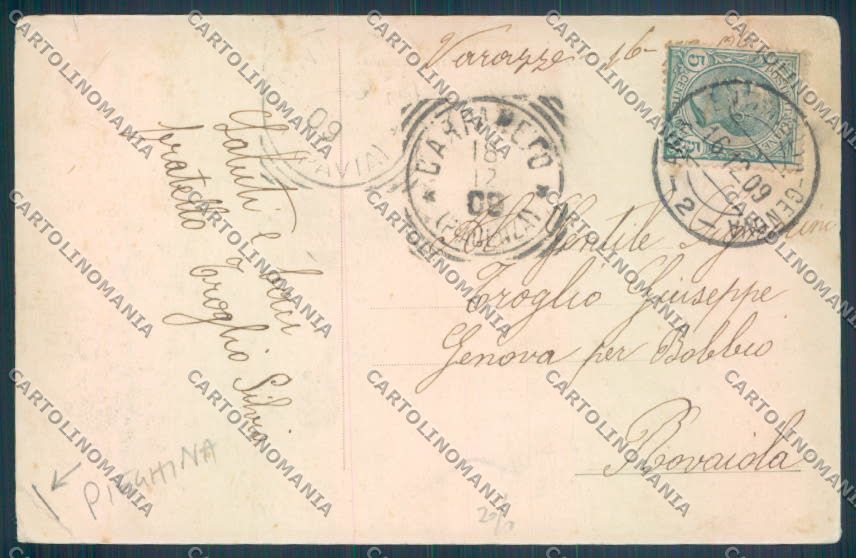 Savona Varazze PIEGHINE cartolina ZQ0684 – retro