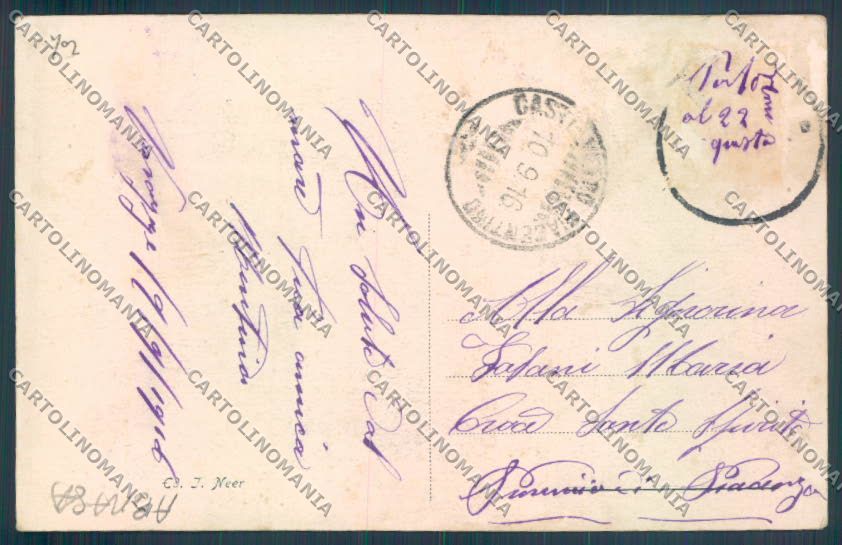 Savona Varazze Barca ABRASA cartolina ZQ0686 – retro