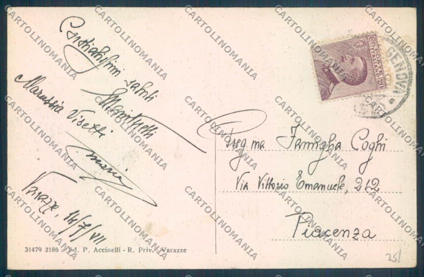 Savona Varazze cartolina ZQ0708 – retro