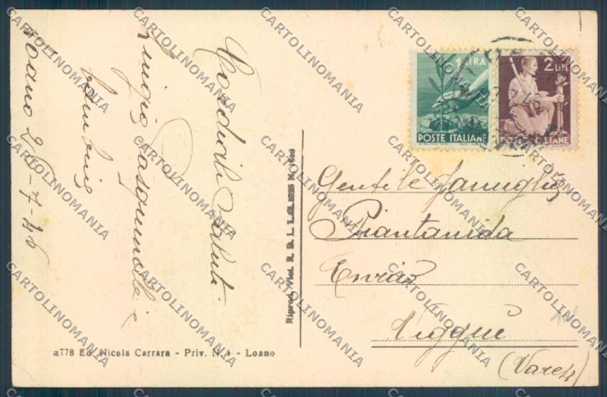 Savona Loano cartolina ZQ0717 – retro