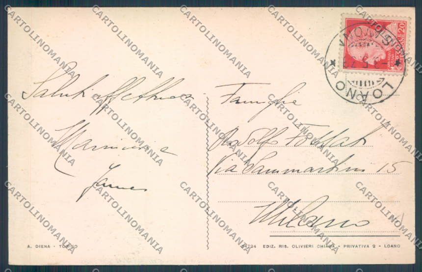 Savona Loano cartolina ZQ0724 – retro