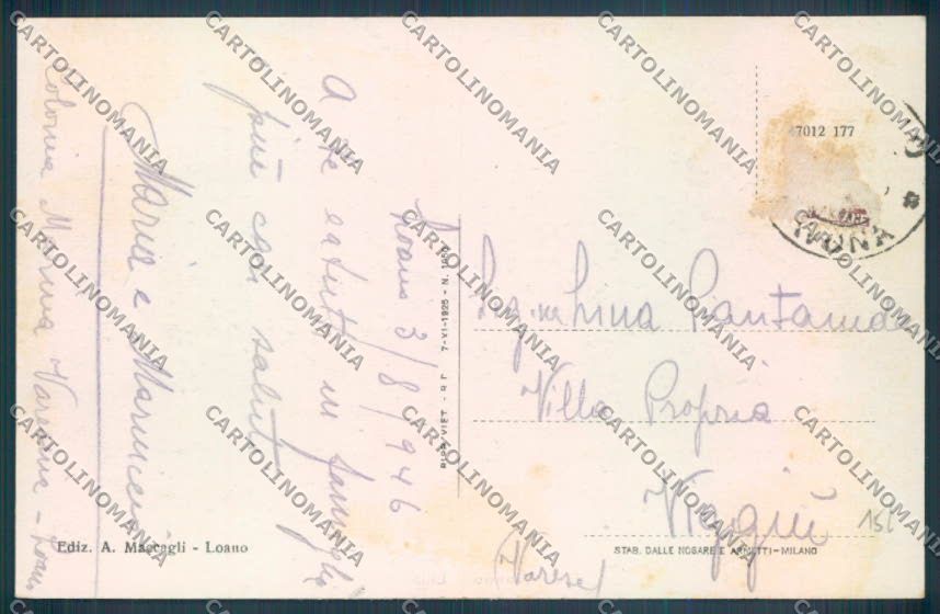 Savona Loano cartolina ZQ0732 – retro