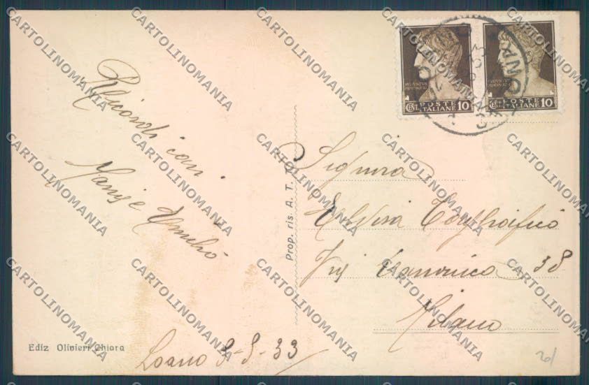 Savona Loano cartolina ZQ0740 – retro