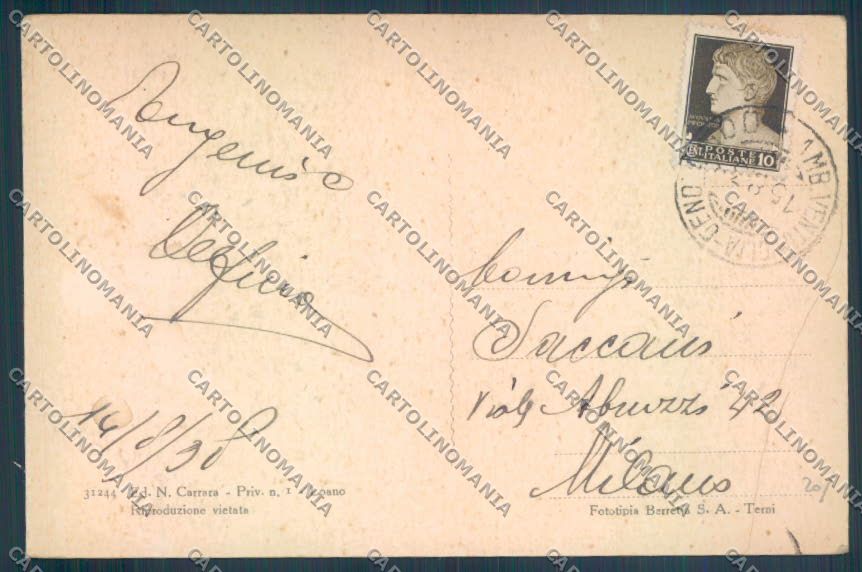 Savona Loano cartolina ZQ0743 – retro