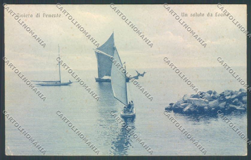 Savona Loano Barca cartolina ZQ0747 – fronte