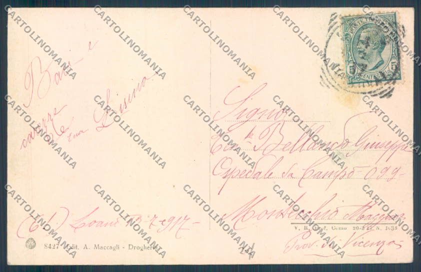 Savona Loano Barca cartolina ZQ0747 – retro