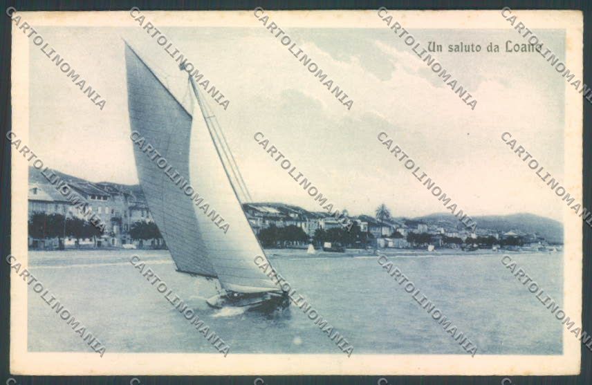 Savona Loano Barca cartolina ZQ0748 – fronte
