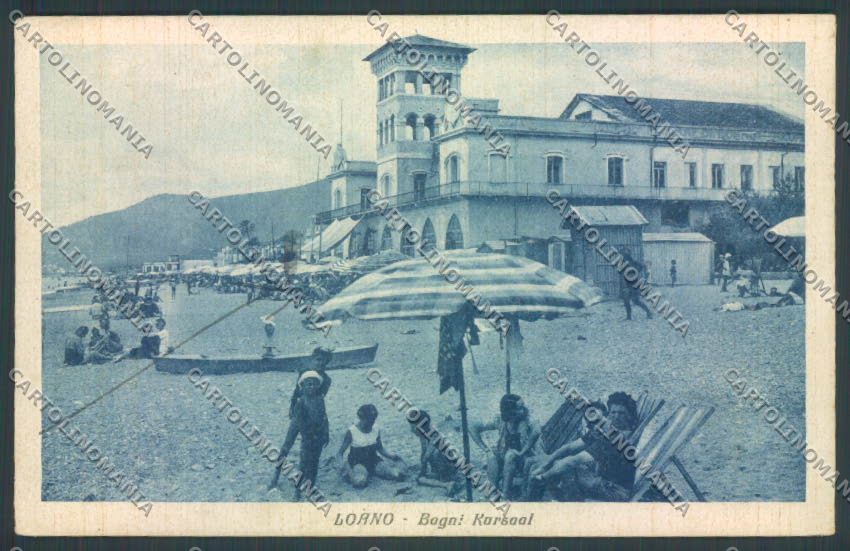 Savona Loano cartolina ZQ0752 – fronte