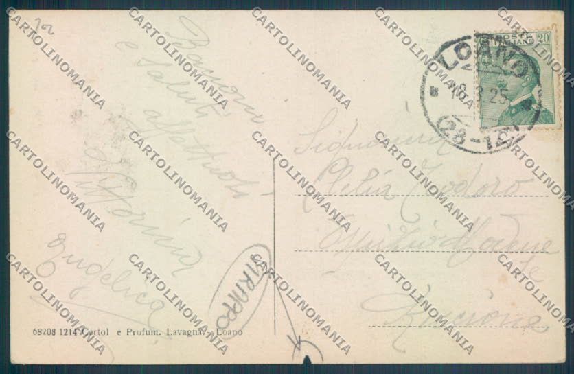 Savona Loano STRAPPO cartolina ZQ0753 – retro