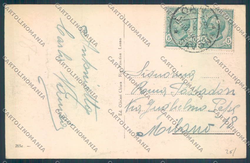 Savona Loano cartolina ZQ0768 – retro