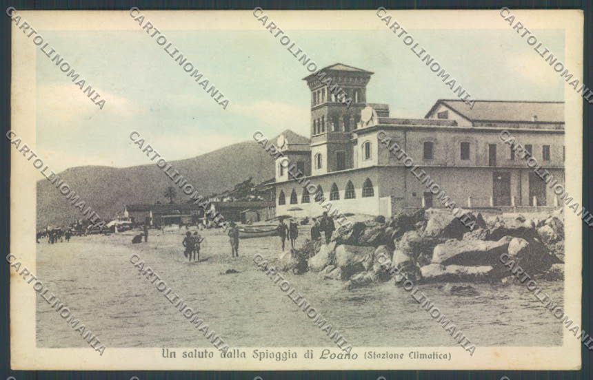Savona Loano cartolina ZQ0770 – fronte