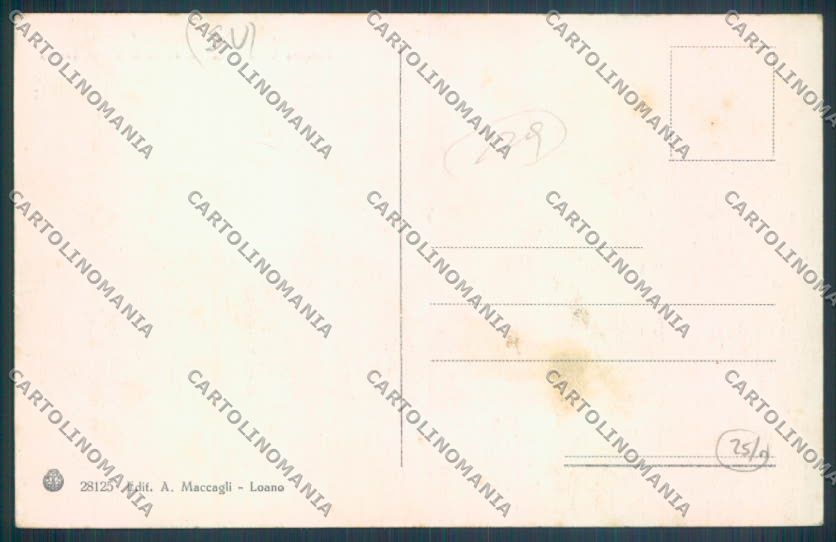 Savona Loano Colonia cartolina ZQ0773 – retro