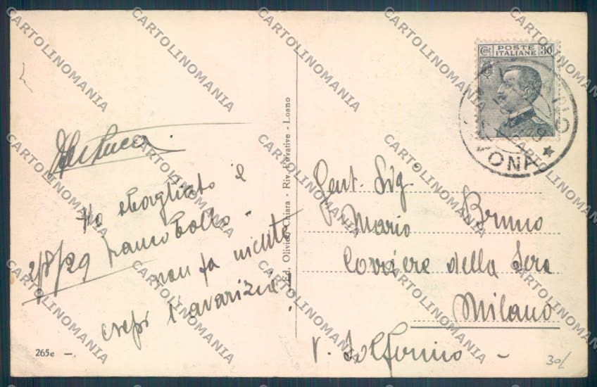 Savona Loano cartolina ZQ0775 – retro